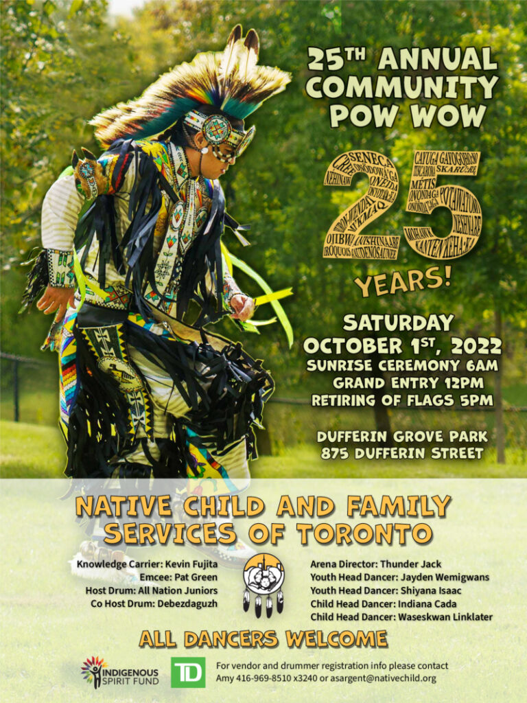 Annual Pow Wow Native Child and Family Services of Toronto